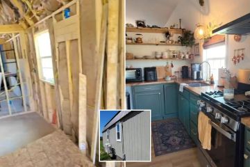 I transformed a shed into a tiny home - it's small but Iâll be mortgage free